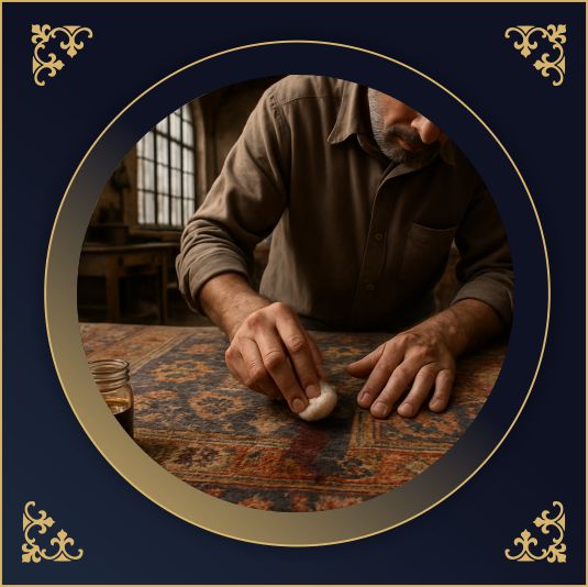 Restauration des couleurs de tapis a Bordeaux