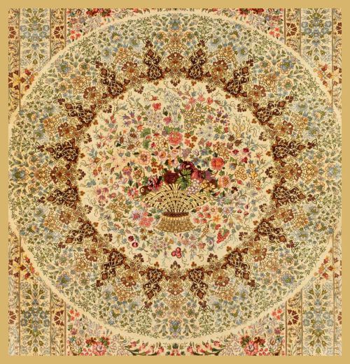 Collection privee tapis Laine bordeaux